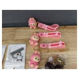 16 Fun Keychains: Haribo, Princess, SINEBEAR - Brand New