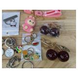 16 Fun Keychains: Haribo, Princess, SINEBEAR - Brand New
