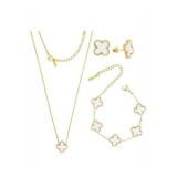 2 Stainless Steel Necklace, Earrings, and Bracelet Sets - Brand New