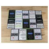 14 Brand New Kitchen Phrase Magnets - Brand New