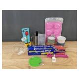 12 Assorted Kitchen Items: Storage, Foil, Infuser, Etc. - Brand New