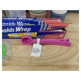 12 Assorted Kitchen Items: Storage, Foil, Infuser, Etc. - Brand New