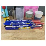 12 Assorted Kitchen Items: Storage, Foil, Infuser, Etc. - Brand New