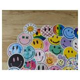 50 Smiley Face Stickers - Brand New