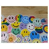 50 Smiley Face Stickers - Brand New