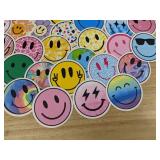 50 Smiley Face Stickers - Brand New