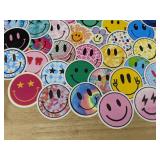 50 Smiley Face Stickers - Brand New