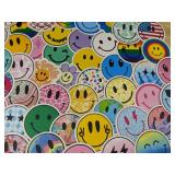 50 Smiley Face Stickers - Brand New