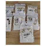 10 Four-Leaf Clover Stainless Steel Jewelry Sets, $109 Retail - Brand New