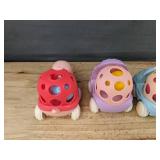4 BeAndge Toy Car Rattles, BPA-Free - Brand New