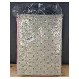 Patterned Play Mat with Pink Trim - Brand New