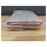 Patterned Play Mat with Pink Trim - Brand New