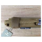 Flybrave Tactical Dog Collar, Khaki, Medium - Brand New