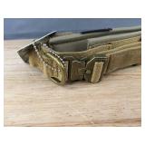 Flybrave Tactical Dog Collar, Khaki, Medium - Brand New
