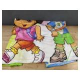 Dora the Explorer Throw Blanket 40" x 50" - Brand New