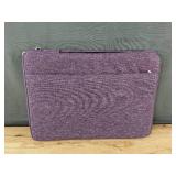 Purple Laptop Sleeve with MacBook Pro 13" Floral Hard Case - Brand New