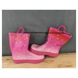 Meahyn Toddler Waterproof Unicorn Rain Boots Size 13 - Brand New