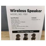 YOCO Puppy Wireless Speaker Model Y551 - Brand New
