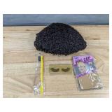 Crownew 8" Curly Wig Bundle - Brand New