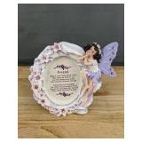 2 Lavender Fairy Friendship Picture Frames - Brand New