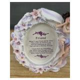 2 Lavender Fairy Friendship Picture Frames - Brand New
