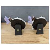 2 Lavender Fairy Friendship Picture Frames - Brand New