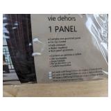 Outdoor Living Curtain Panel 54" x 96" Grommet, Water-Repellent - Brand New