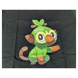 Pokemon Grookey Boys Short Sleeve T-Shirt Small Black - Brand New