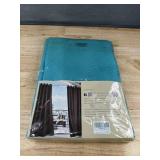 Teal Outdoor Curtain Panel, 54" x 108" - Brand New
