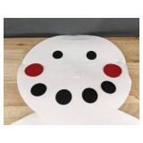 DIY Felt Christmas Snowman Set, Lighted, 32 in. - Brand New