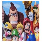 Super Mario Throw Blanket 50" x 60" - Brand New
