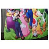 Super Mario Throw Blanket 50" x 60" - Brand New