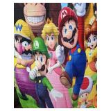 Super Mario Throw Blanket 50" x 60" - Brand New