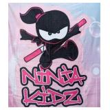 Ninja Kidz Throw Blanket 50" x 60" - Brand New