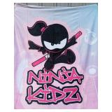 Ninja Kidz Throw Blanket 50" x 60" - Brand New