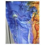 Star Sign Cloth Wall Decor Hanging Tapestry, 40" x 60" - Brand New