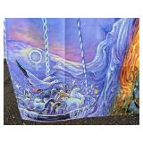 Star Sign Cloth Wall Decor Hanging Tapestry, 40" x 60" - Brand New