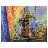 Star Sign Cloth Wall Decor Hanging Tapestry, 40" x 60" - Brand New