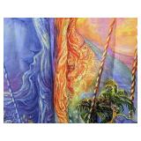 Star Sign Cloth Wall Decor Hanging Tapestry, 40" x 60" - Brand New
