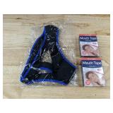 240 SleepSloth Mouth Tape Strips & Anti Snoring Chin Strap - Brand New