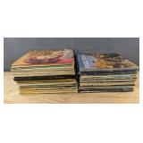 80 Vinyl Record Albums - Village People, Streisand, Mary Poppins, Kenny Rogers *C