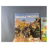 80 Vinyl Record Albums - Village People, Streisand, Mary Poppins, Kenny Rogers *C