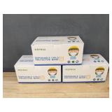 WEPROK Disposable Child Protective Masks, 3 Boxes, 50 Masks in each - Brand New