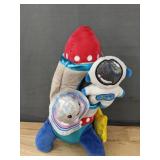 Moon and Stars Plush Toys - Stackable Animals & Spaceship Set - Brand New