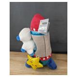 Moon and Stars Plush Toys - Stackable Animals & Spaceship Set - Brand New