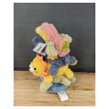 Moon and Stars Plush Toys - Stackable Animals & Spaceship Set - Brand New