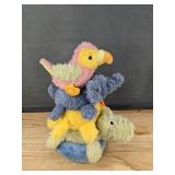 Moon and Stars Plush Toys - Stackable Animals & Spaceship Set - Brand New