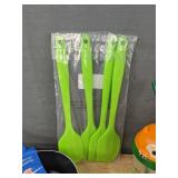 Kitchen Essentials Lot - Cups, Milk Pot, Thermometer, Scoop, Grater & Spatulas - Brand New