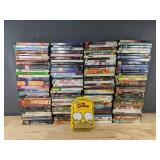 136 DVDs - Assorted Movies and TV Series - Simpsons, NCIS, Cosby, 27 Dresses *C