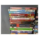 136 DVDs - Assorted Movies and TV Series - Simpsons, NCIS, Cosby, 27 Dresses *C
